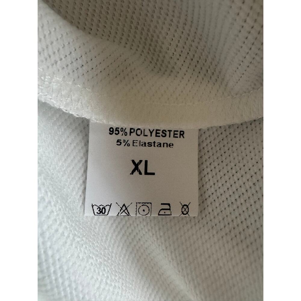 Oversized Neon Stripe Sweatshirt White Pink Blue Lime XL Retro Y2K - Picture 4 of 8